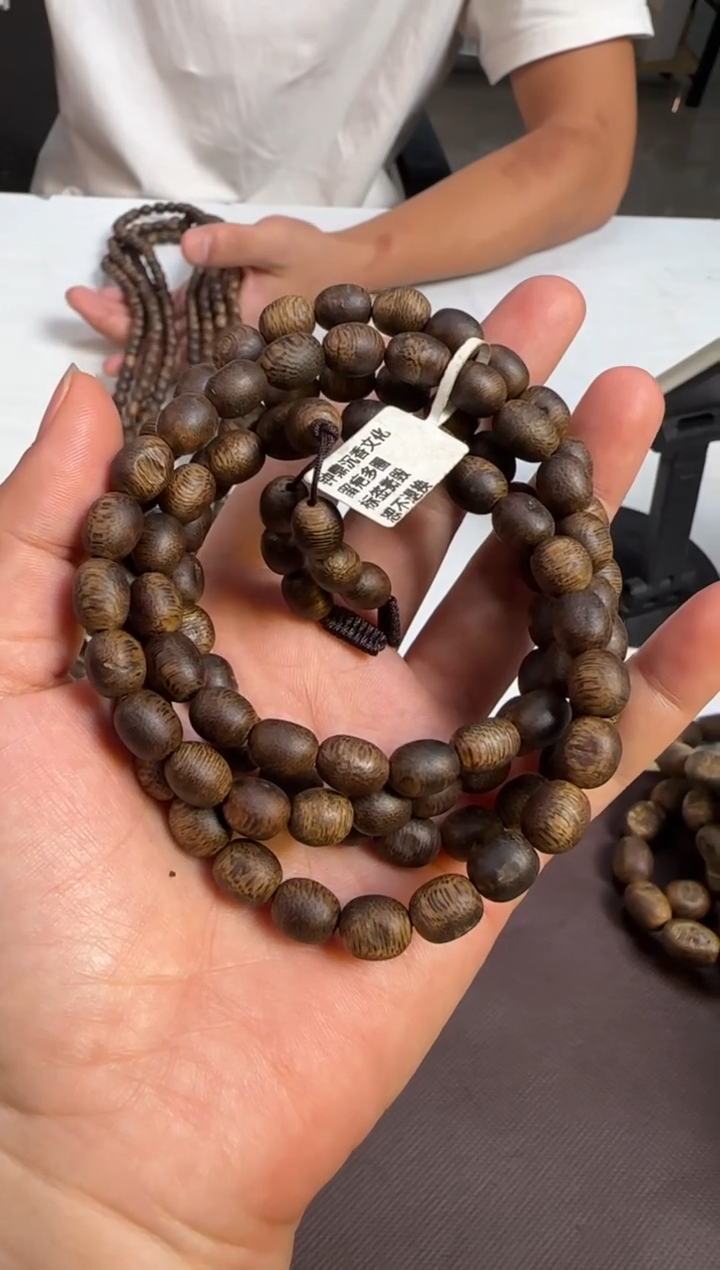 手串沉香沉水浮国香绿棋窖藏款张勺子留疤长串多样性发1