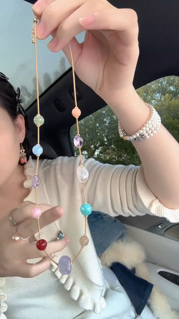 项链未镶嵌水晶水晶多宝项链