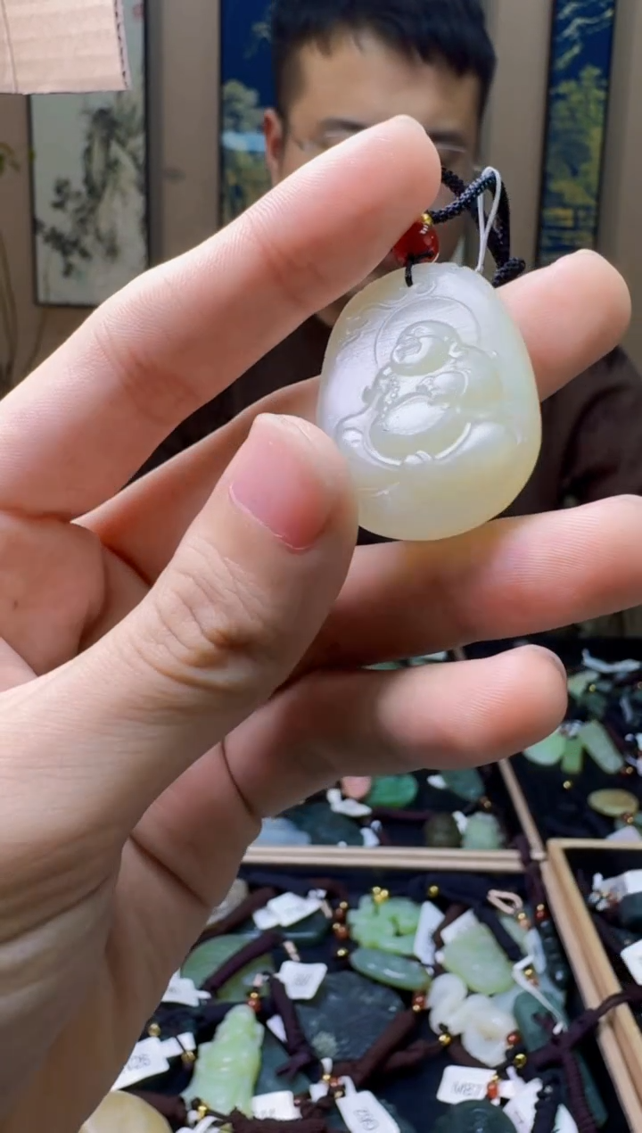 【闪购商品】和田玉挂件未镶嵌1