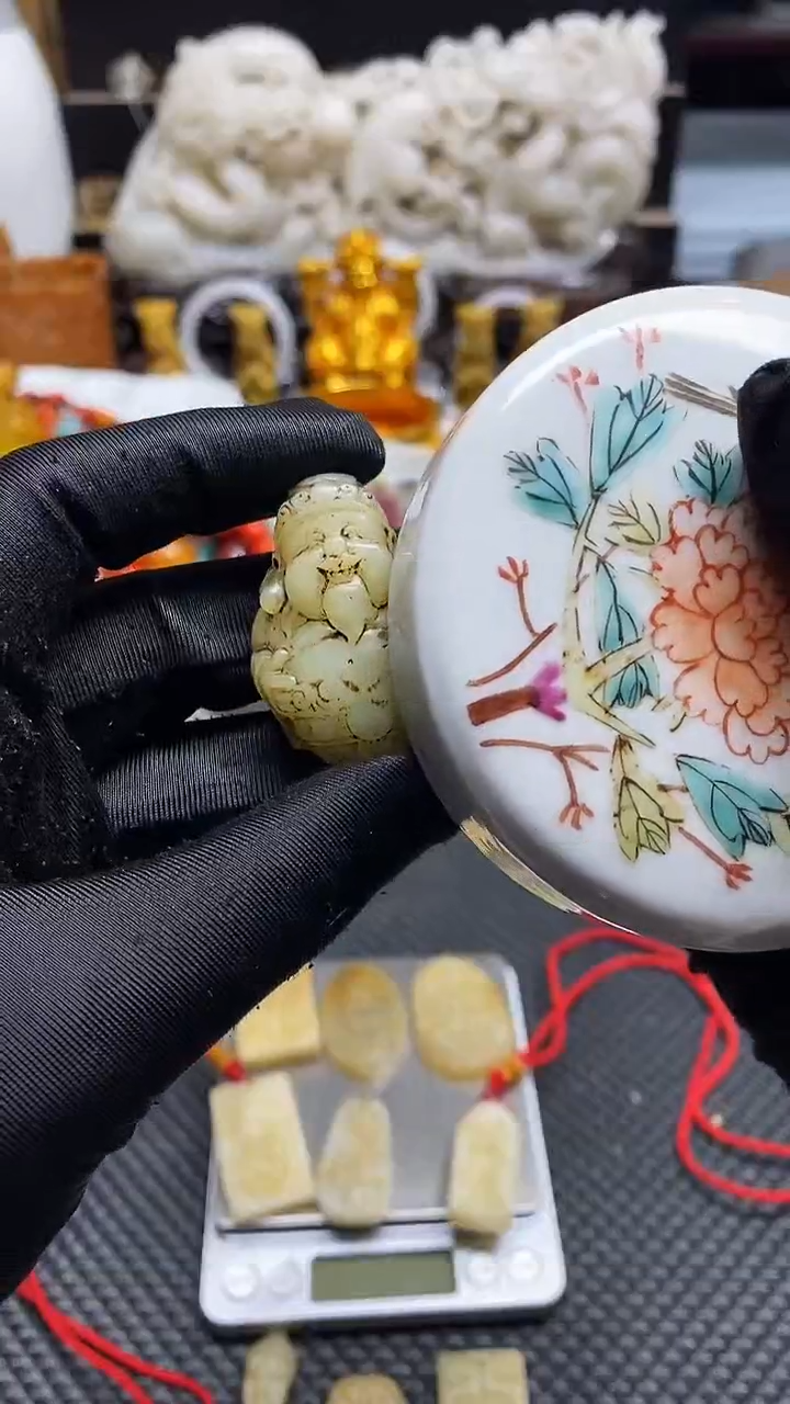 【闪购商品】瓷片瓷器瓷片 摆件1个