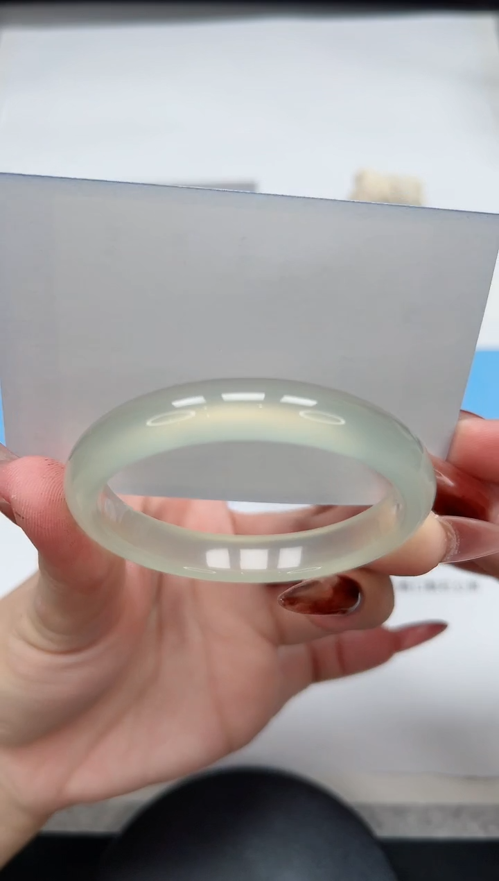 【闪购商品】玛瑙/玉髓手镯未镶嵌204/晴水54.8