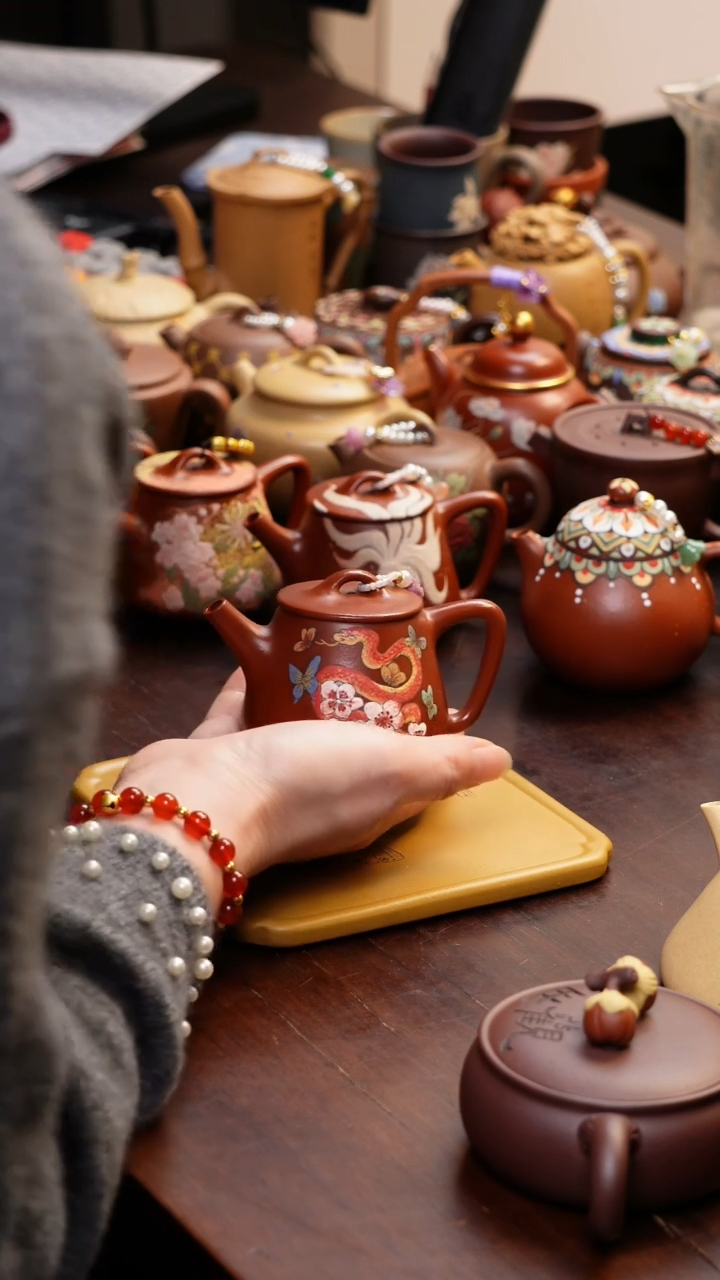 【闪购商品】原矿紫砂壶手工朱妮杯子