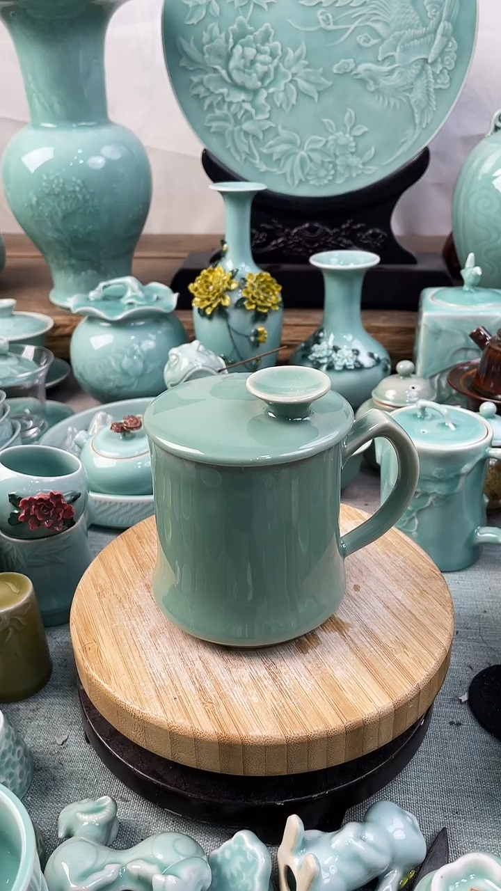 【闪购商品】特价福利 微瑕 慧仙青瓷