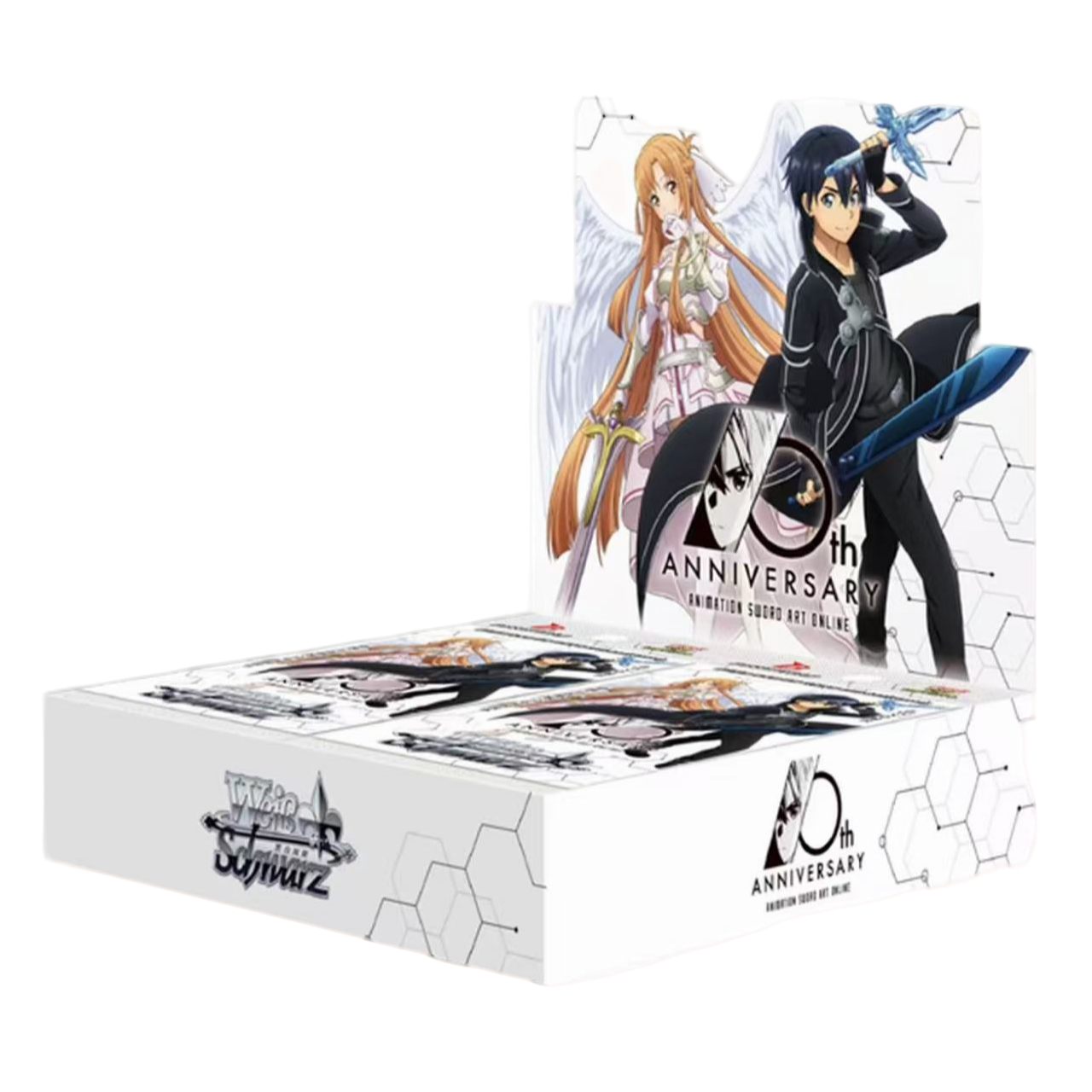 WS黑白双翼 《刀剑神域》简中 动画十周年 卡牌补充包 （盲盒待拆）