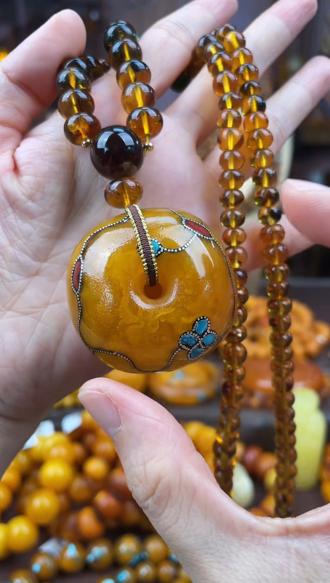 裸石琥珀未镶嵌多样性发货，假一赔4（微瑕