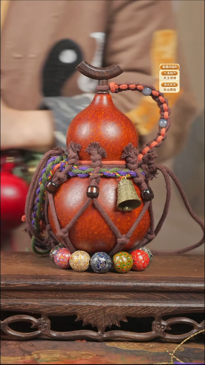 WF056网兜款葫芦不包手串