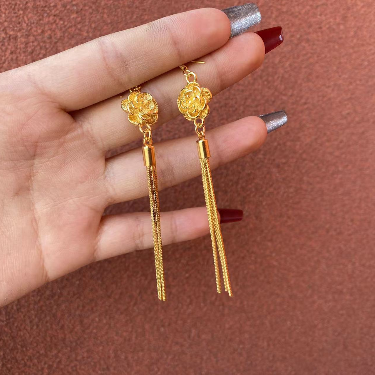 A324-云上花朵耳钉