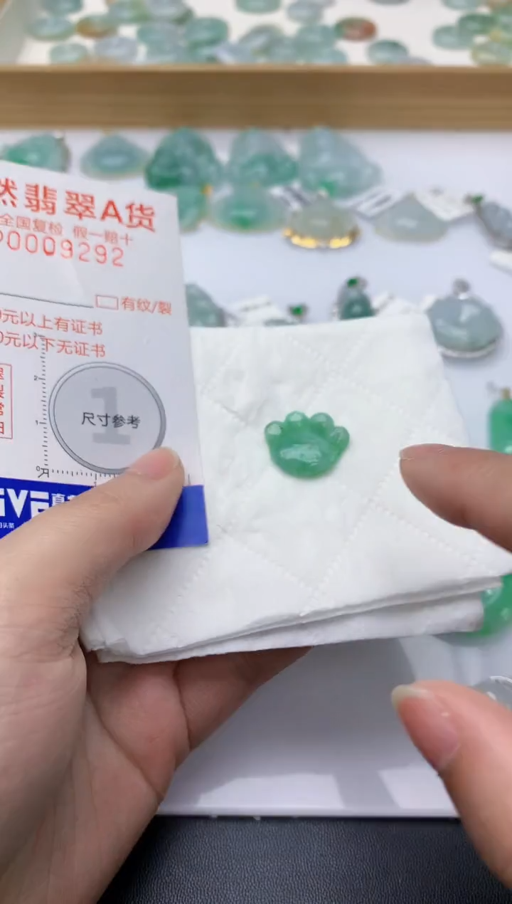 颈饰未镶嵌翡翠天然A货