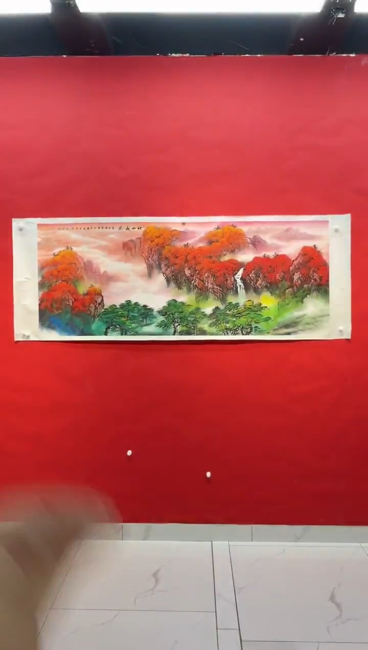 国画画家陆远华纯手绘原作