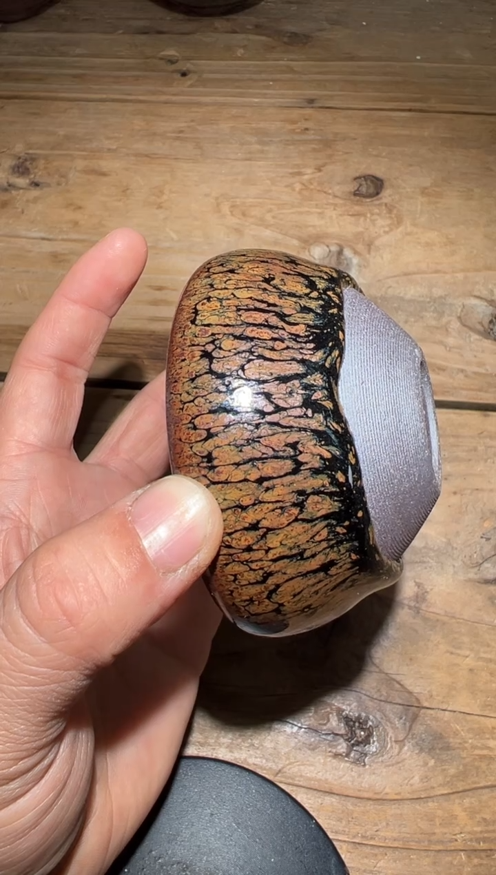 茶盏老木头精选柴烧377