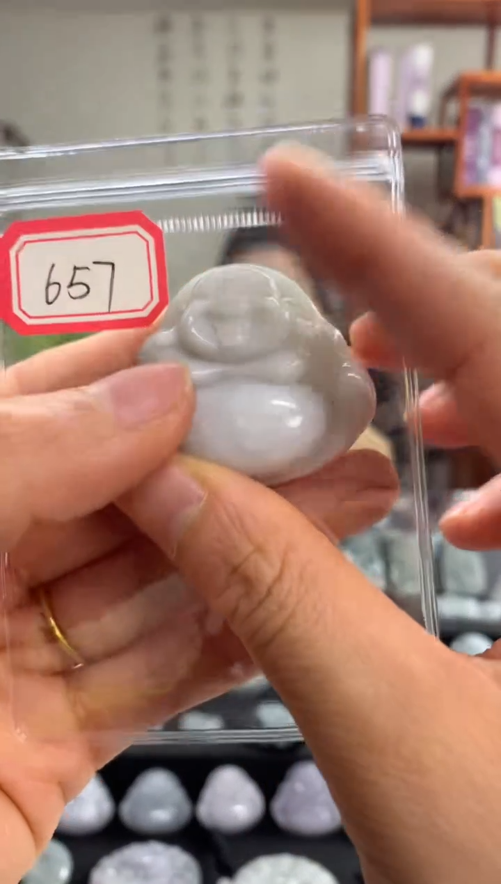 【闪购商品】翡翠颈饰未镶嵌佛公657