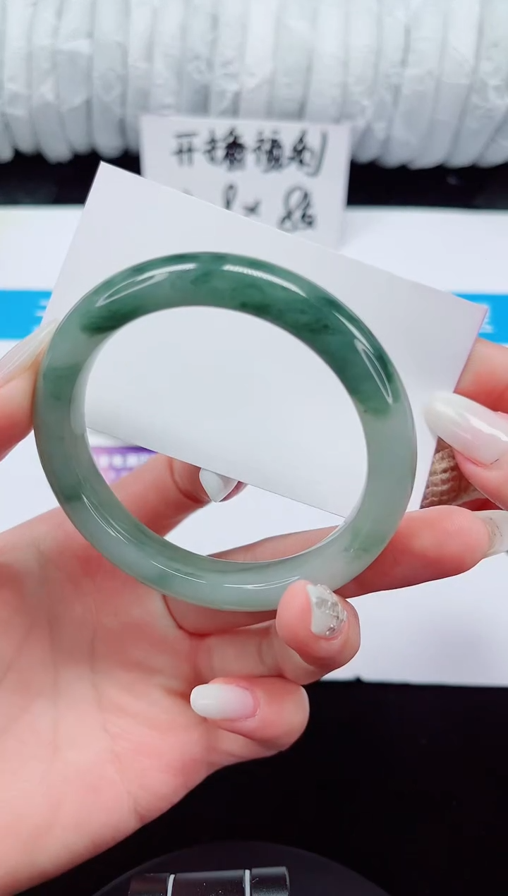 未镶嵌手镯石英质玉5-56/57