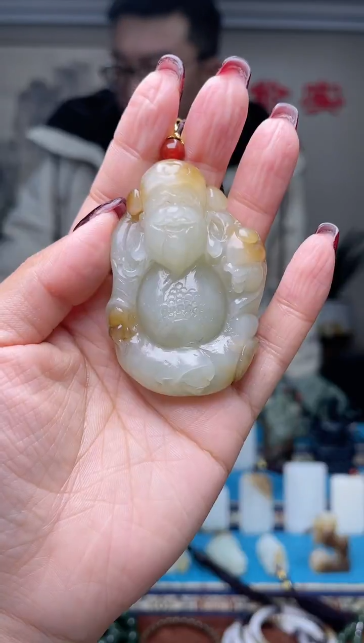 【闪购商品】和田玉挂件未镶嵌1