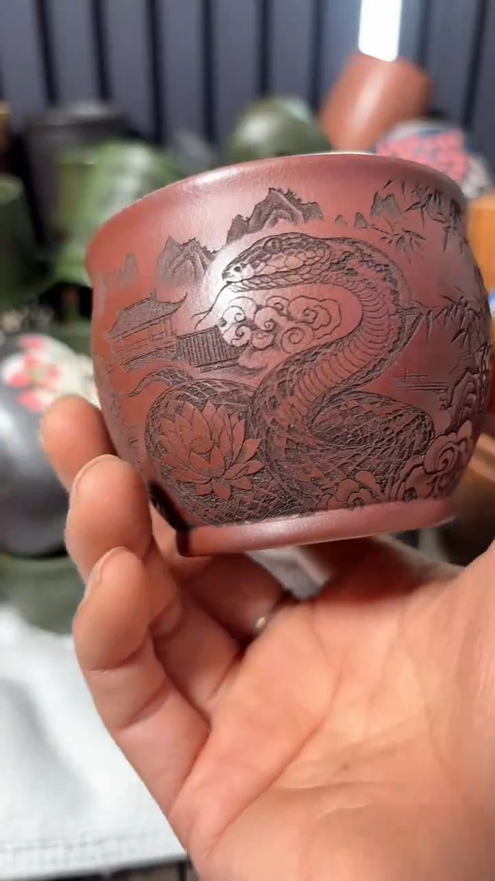 【闪购商品】紫砂茶杯紫砂主人杯放漏