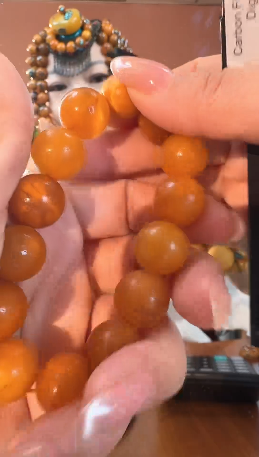 未镶嵌颈饰蜜蜡9320天然蜜蜡珠宝奇石假一罚十