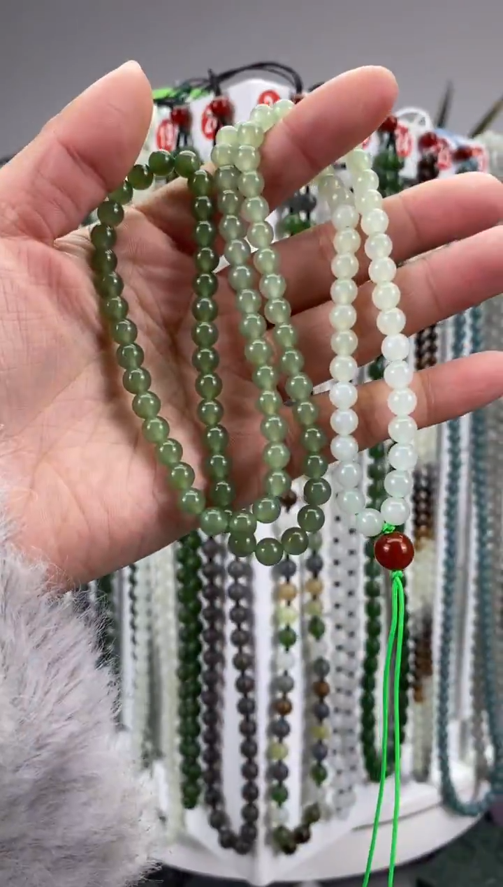 颈饰未镶嵌和田玉如**水6