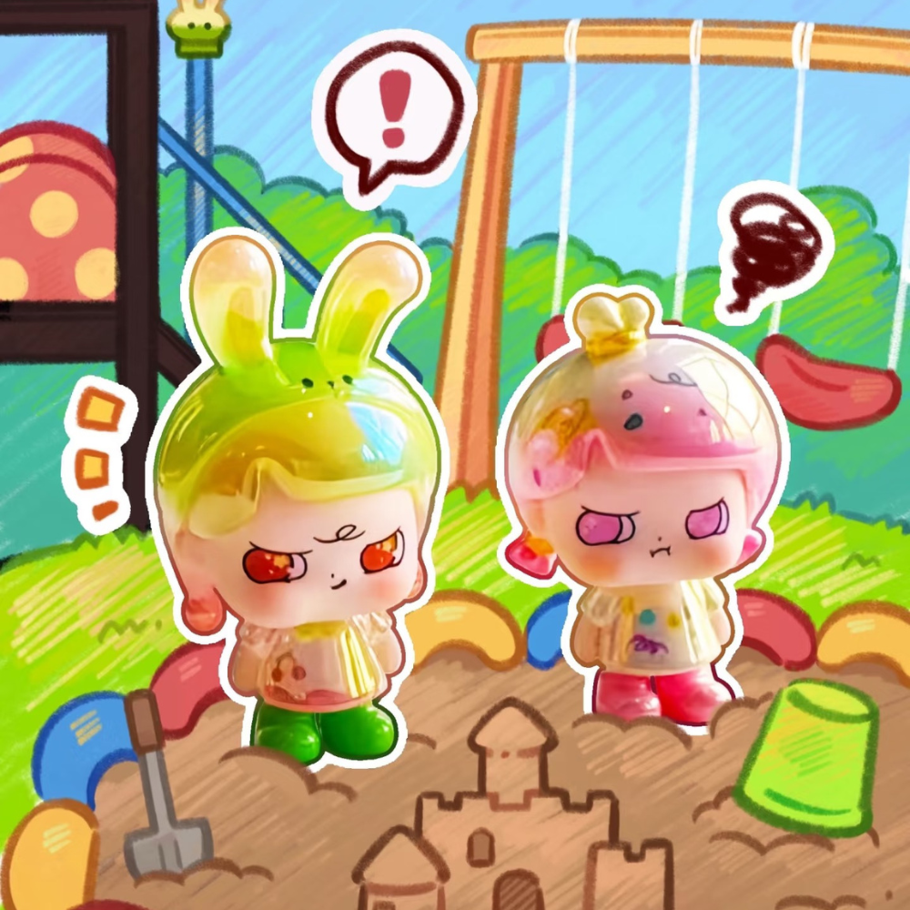【徐橙橙保卫战】逃逃幼稚园开学季萌粒盲盒潮玩摆件