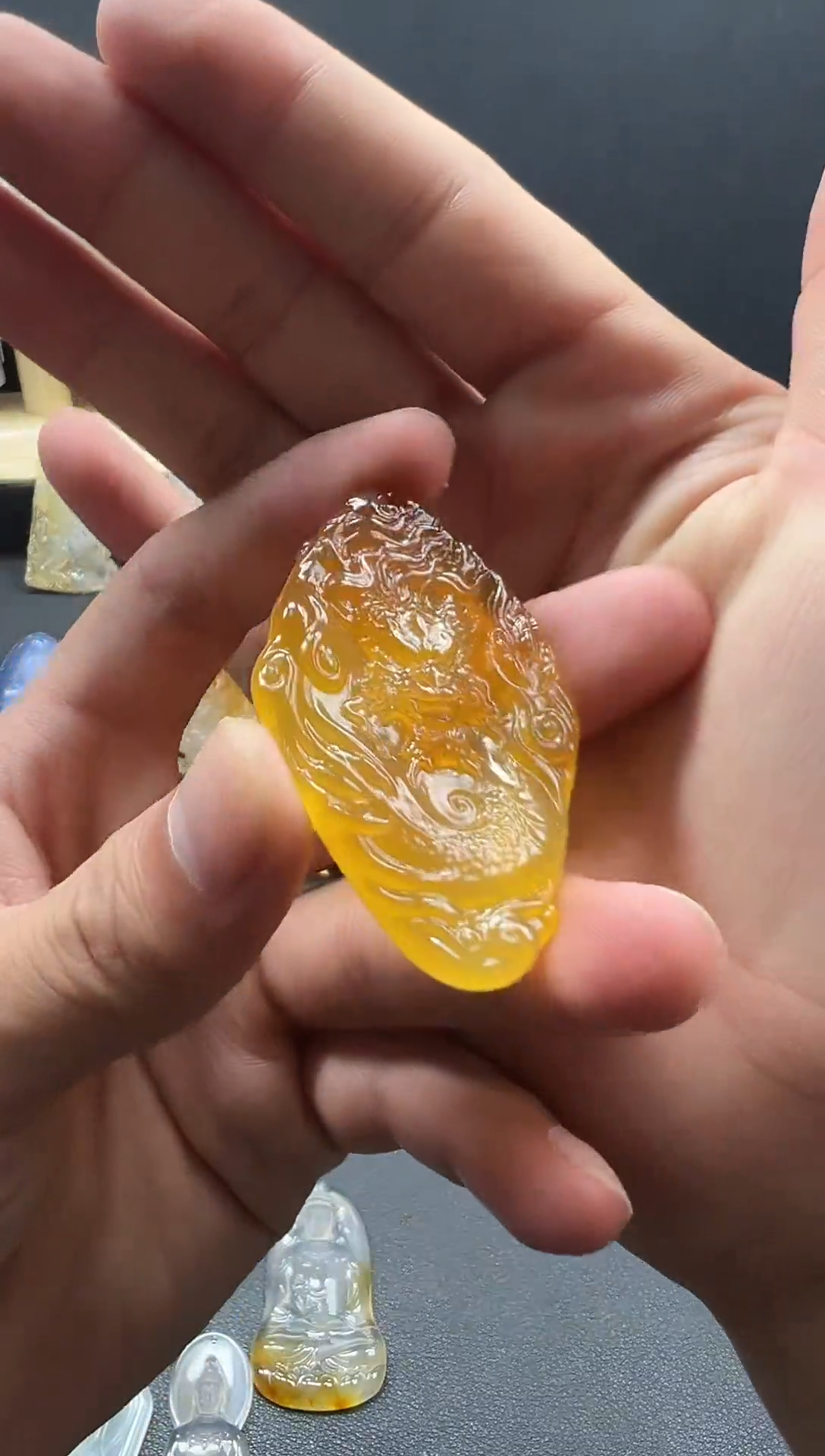 玛瑙/玉髓颈饰未镶嵌天然珠宝 一物一证