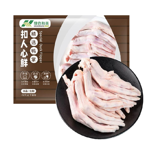 绿色和美精选鸭掌 360g