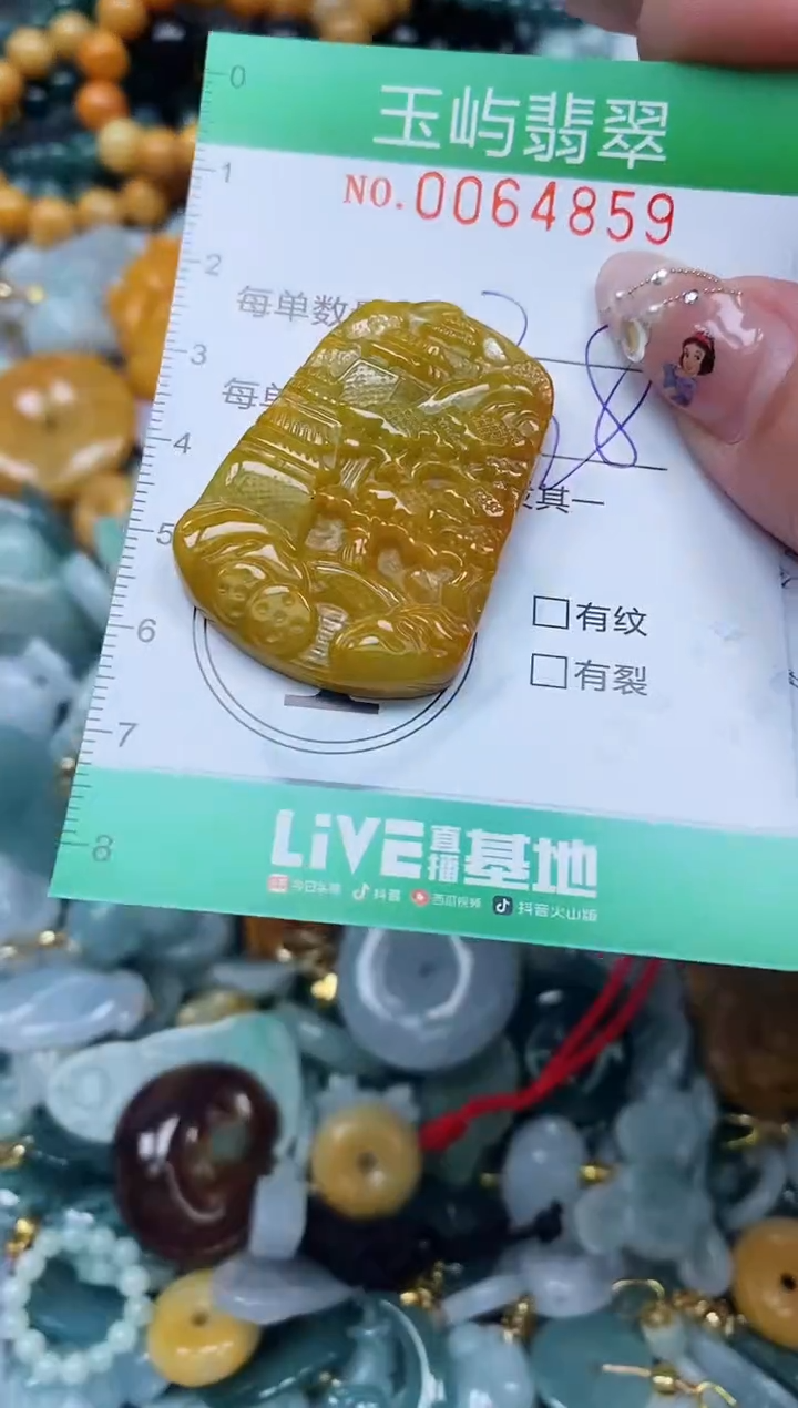 【闪购商品】翡翠颈饰未镶嵌闪购0064859