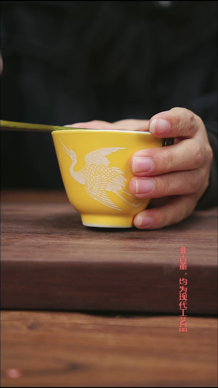 摆件陶景德镇陶瓷主人杯