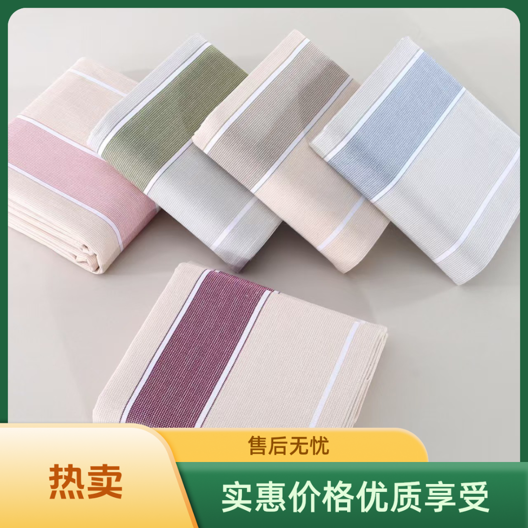 100%纯棉加厚加密柔软老粗布100纯棉床单不起球不掉色防滑防皱