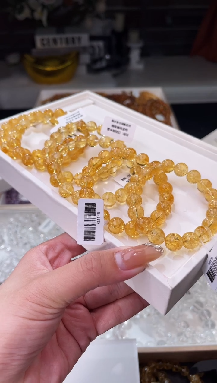 【闪购商品】水晶/未镶嵌高品巴西黄水晶10mm/多样性发一