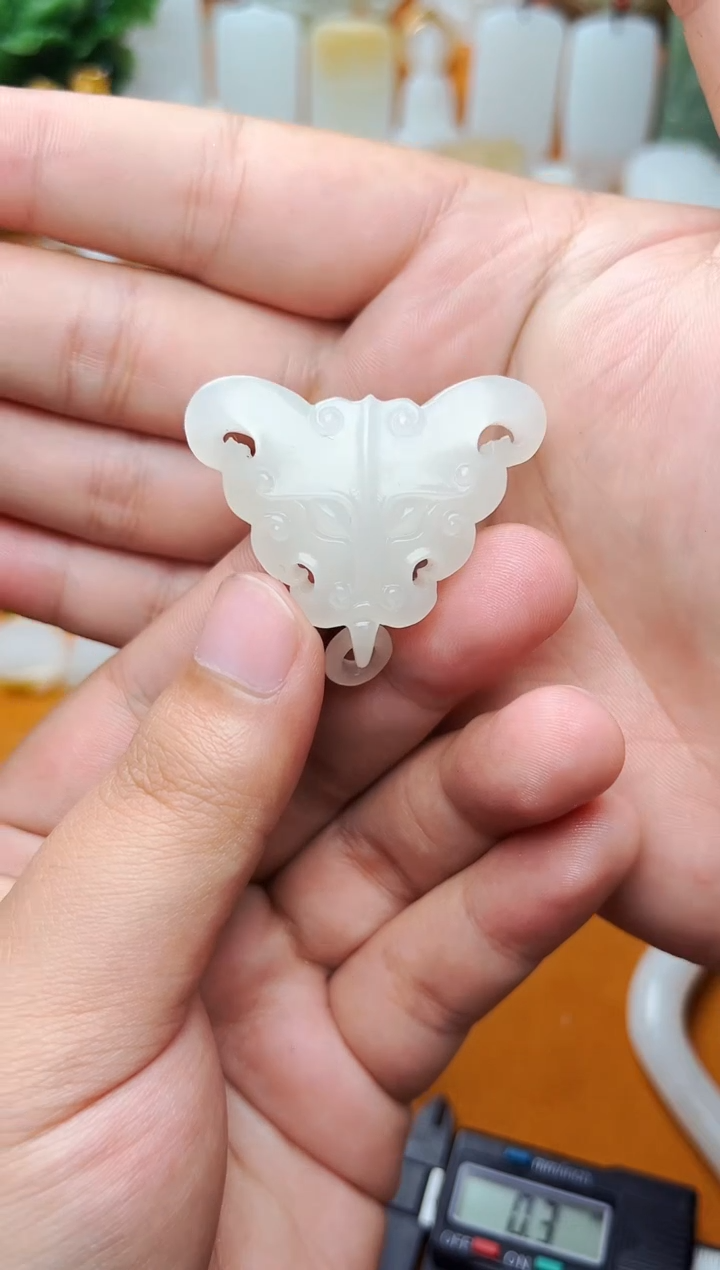 【闪购商品】和田玉颈饰未镶嵌饕餮