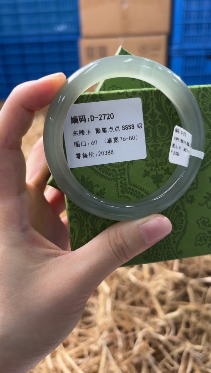 未镶嵌手镯石英质玉D-2720