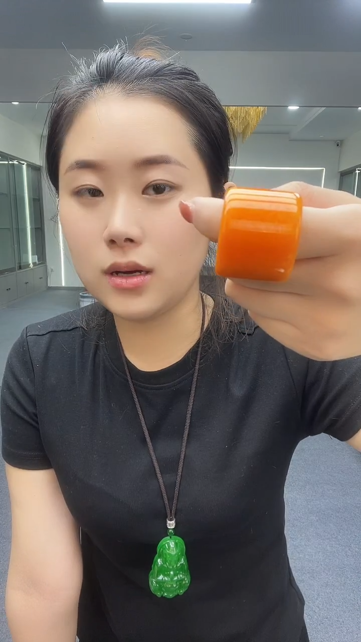 黄色直扳指多样性发货一件