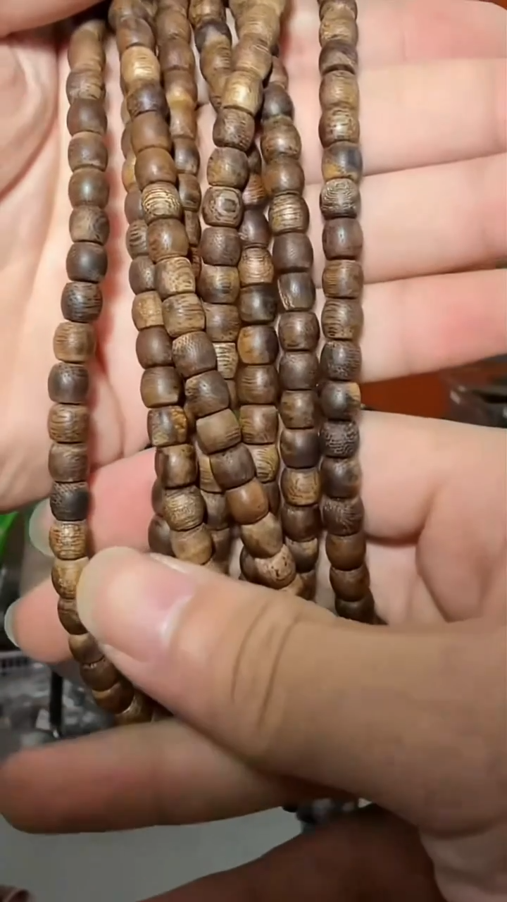 沉香手串190号长串大叻0.7多样性发一