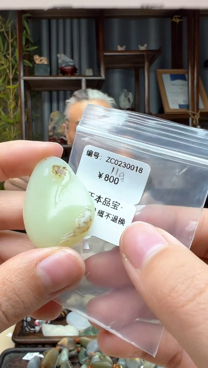 【闪购商品】和田玉颈饰未镶嵌吊坠  11克