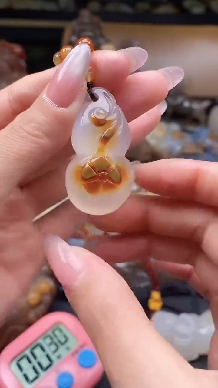 【闪购商品】玛瑙/玉髓颈饰未镶嵌dd