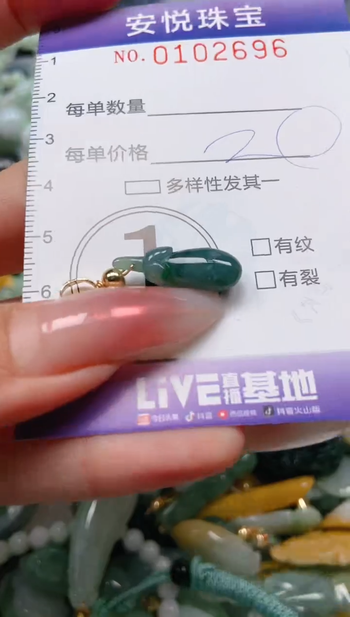 【闪购商品】翡翠颈饰未镶嵌闪购0102696