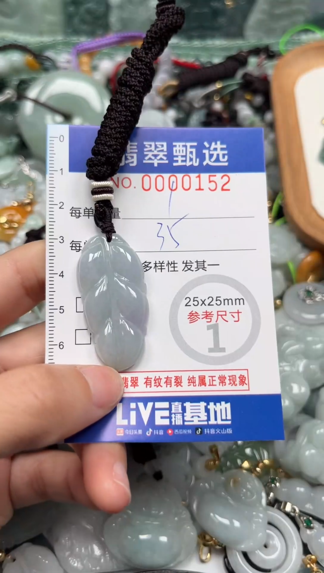 【闪购商品】翡翠颈饰未镶嵌00..0152