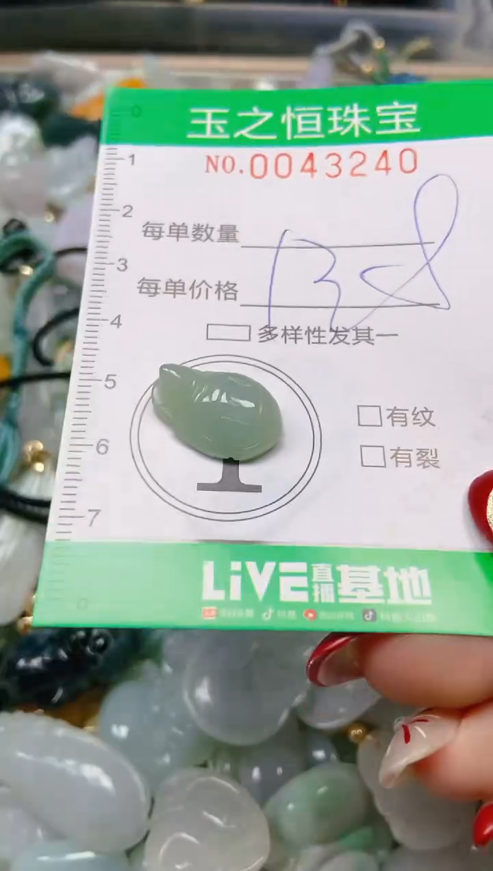 【闪购商品】翡翠颈饰未镶嵌闪购0043240