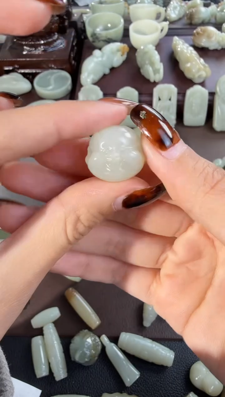 吊坠(不含链)未镶嵌和田玉5