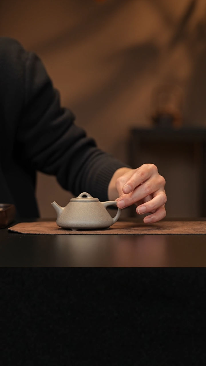 【闪购商品】紫砂茶壶允禾斋 高温煤气窑 子冶石瓢