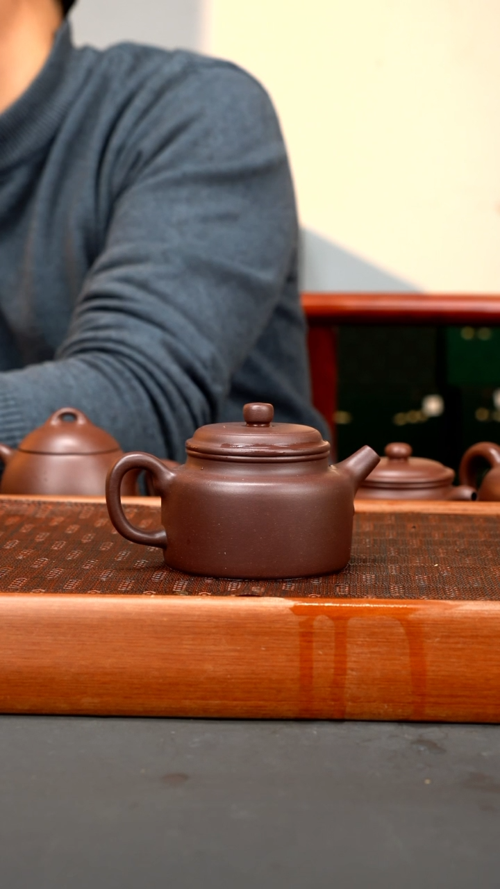 【闪购商品】紫砂茶壶 完美底槽清德钟