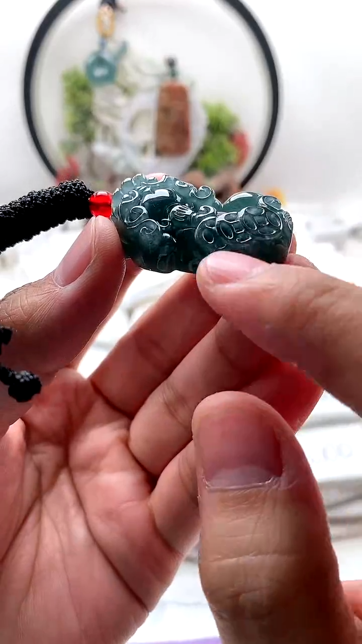 颈饰未镶嵌翡翠貔貅y