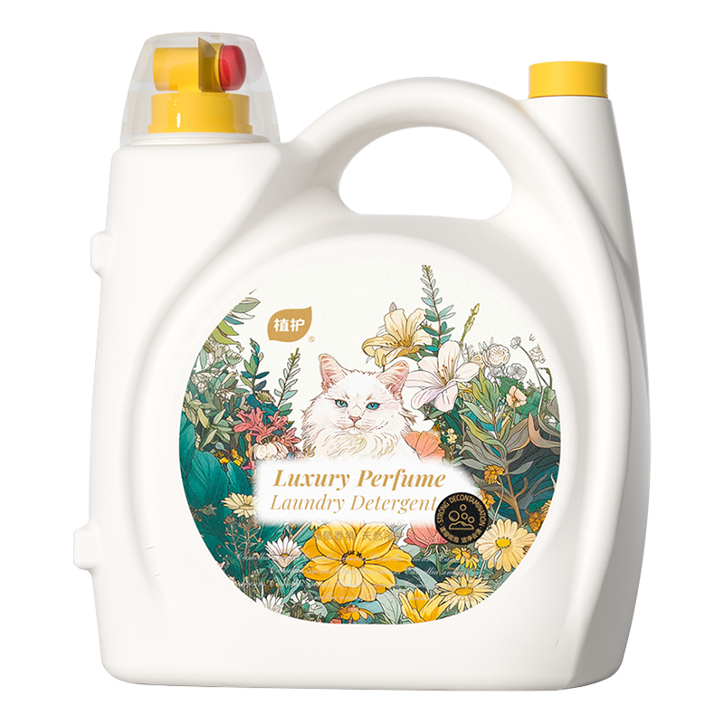 植护馥玉晚香香水双泵头洗衣液5kg