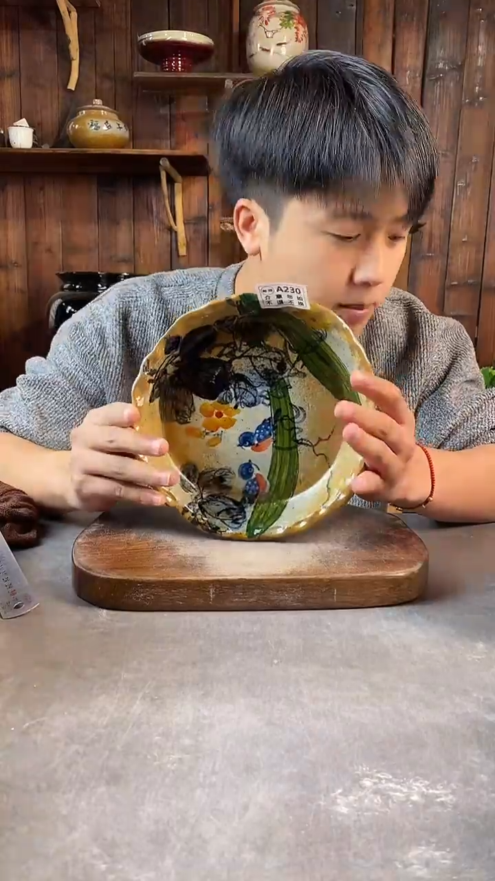 碗230瑕，手工手绘，超值陶瓷
