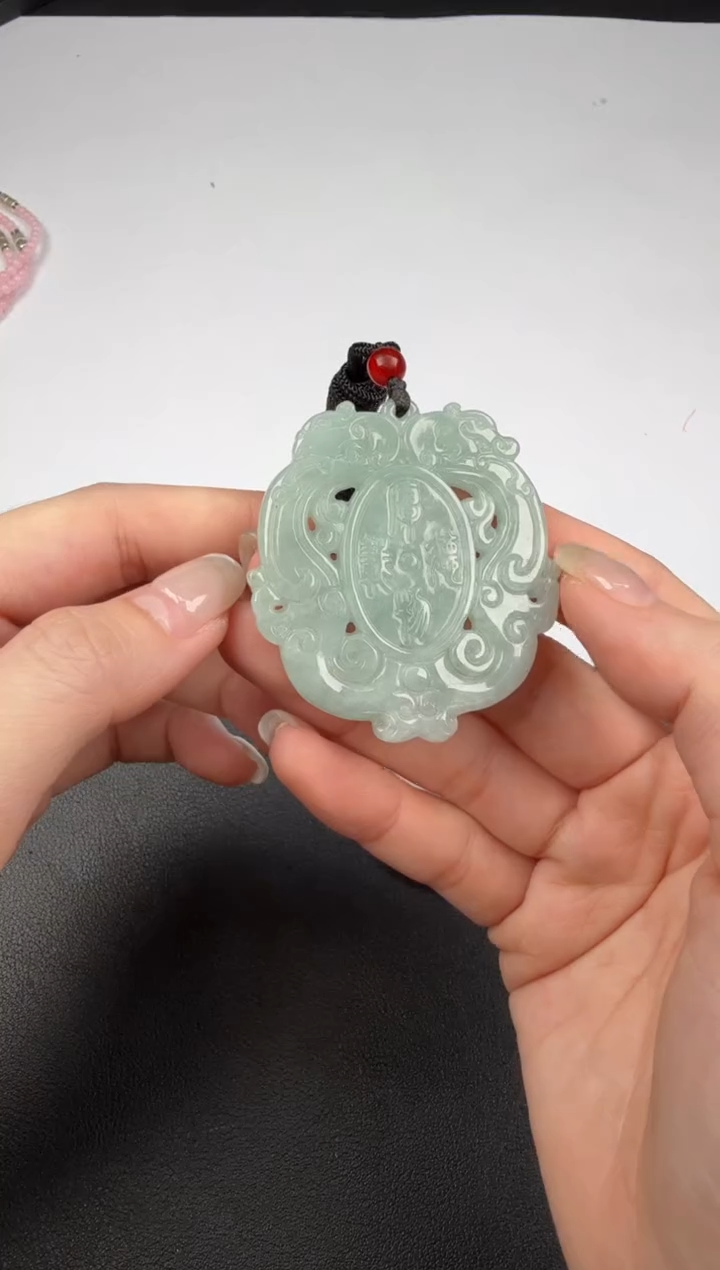 吊坠(不含链)未镶嵌翡翠翡翠饰品-25