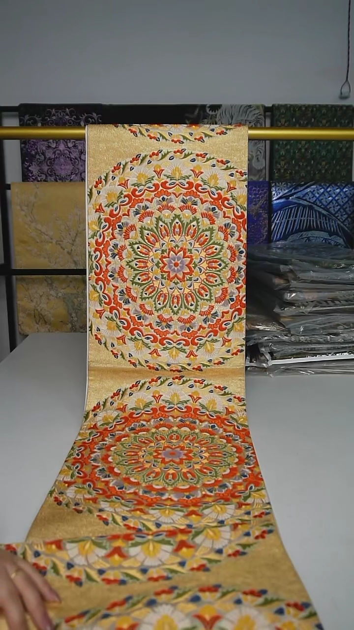 【闪购商品】织绣六通宝相花特价