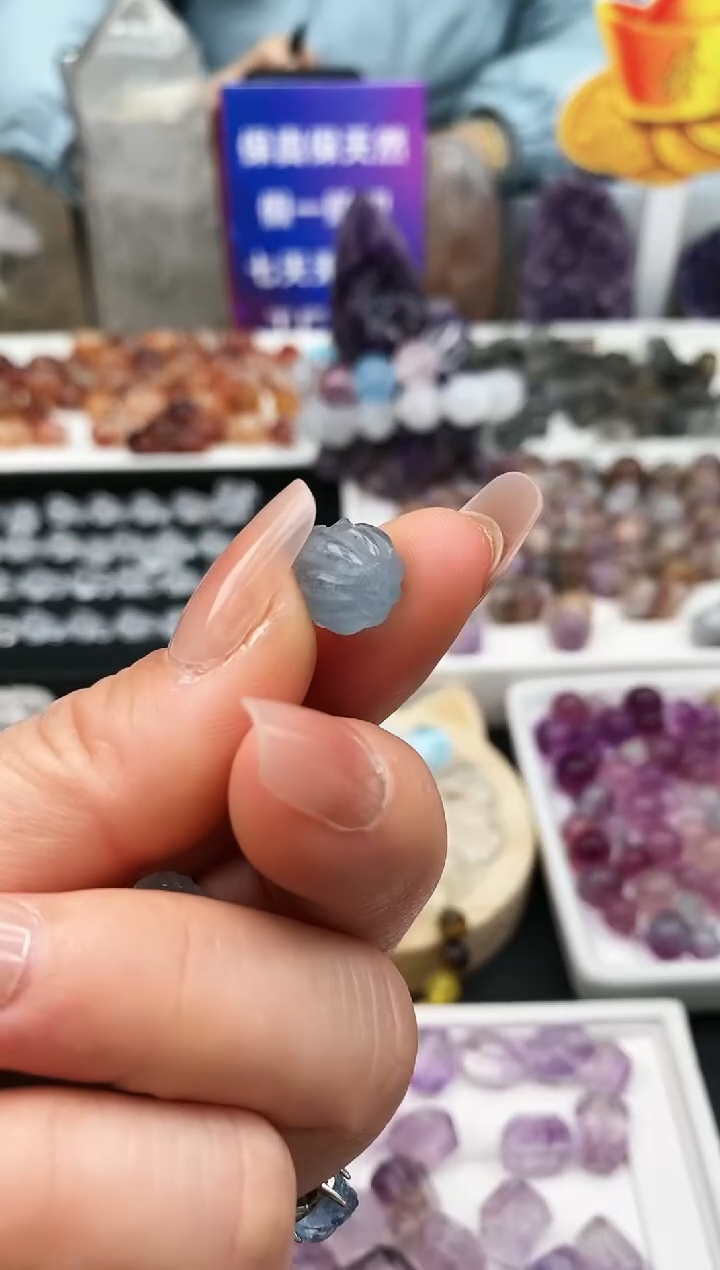 【闪购商品】海蓝宝石颈饰未镶嵌43a多样性发其一/1.16/1个