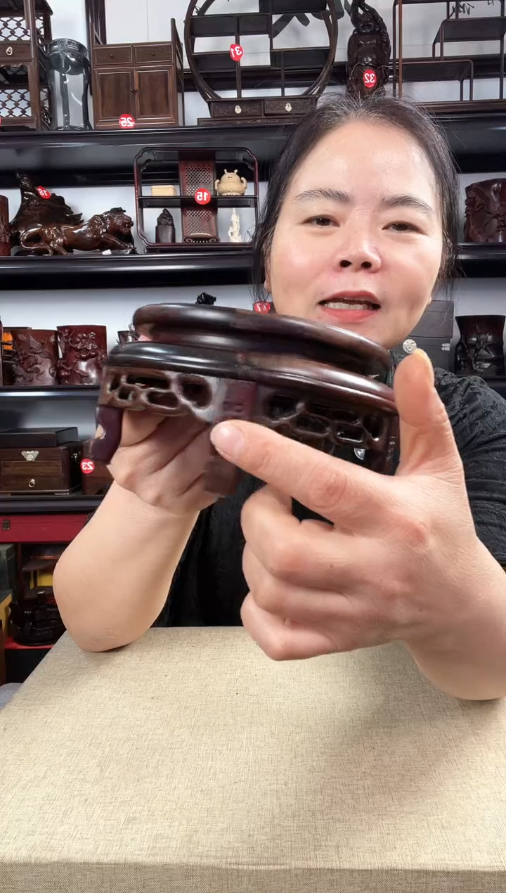 木瑕疵322老李红木工艺品