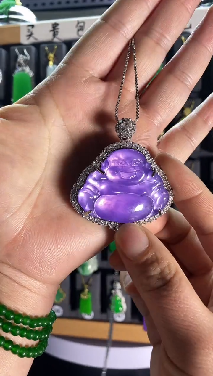 【闪购商品】翡翠耳饰银S925镶嵌看吊坠