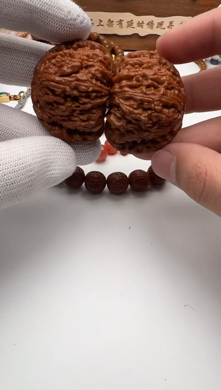 【闪购商品】文玩核桃吊坠核桃一对