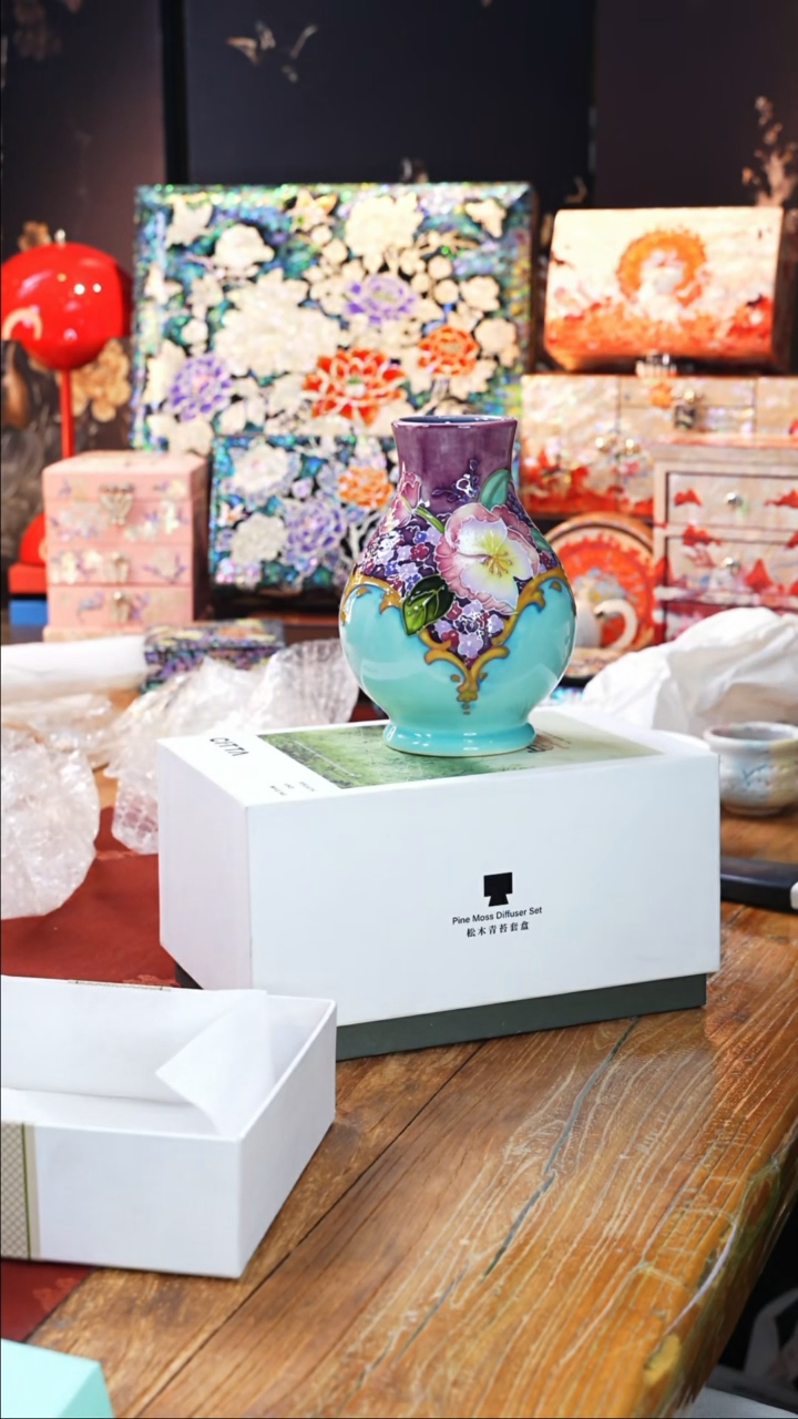 【闪购商品】瓷片豆包儿推荐饰品摆件