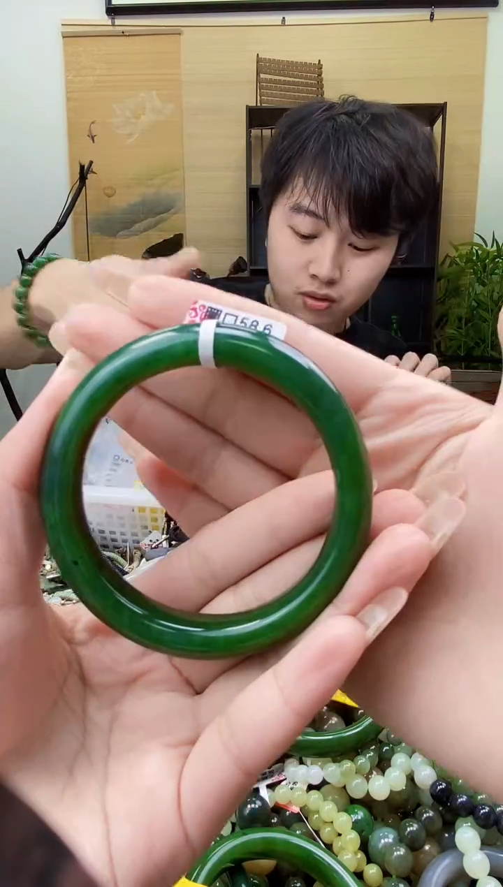 颈饰未镶嵌和田玉LF58.6